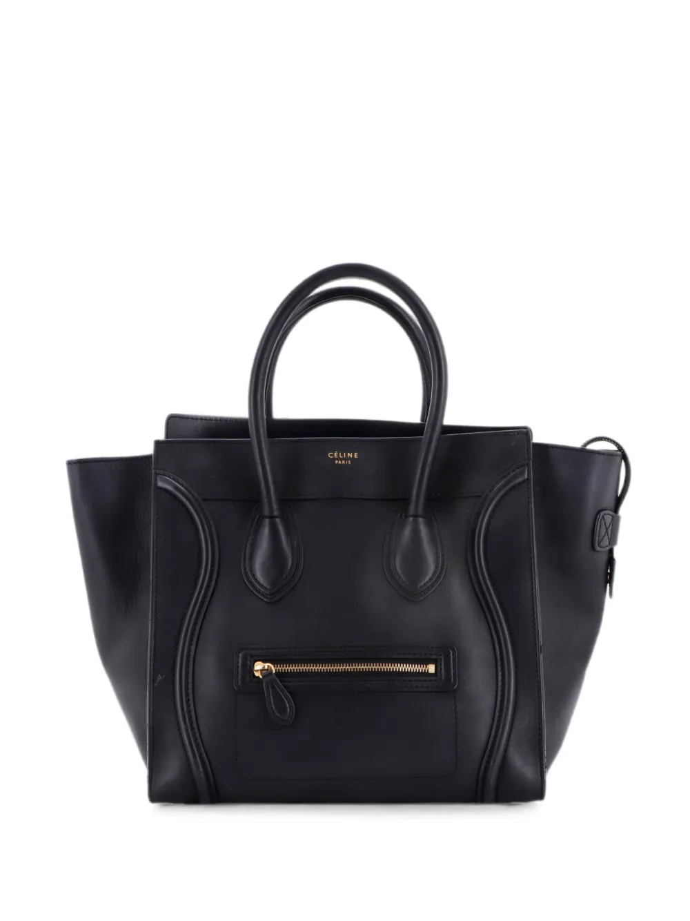 Celine Pre-Owned Luggage Bag Smooth Leather Mini tote bag - Schwarz