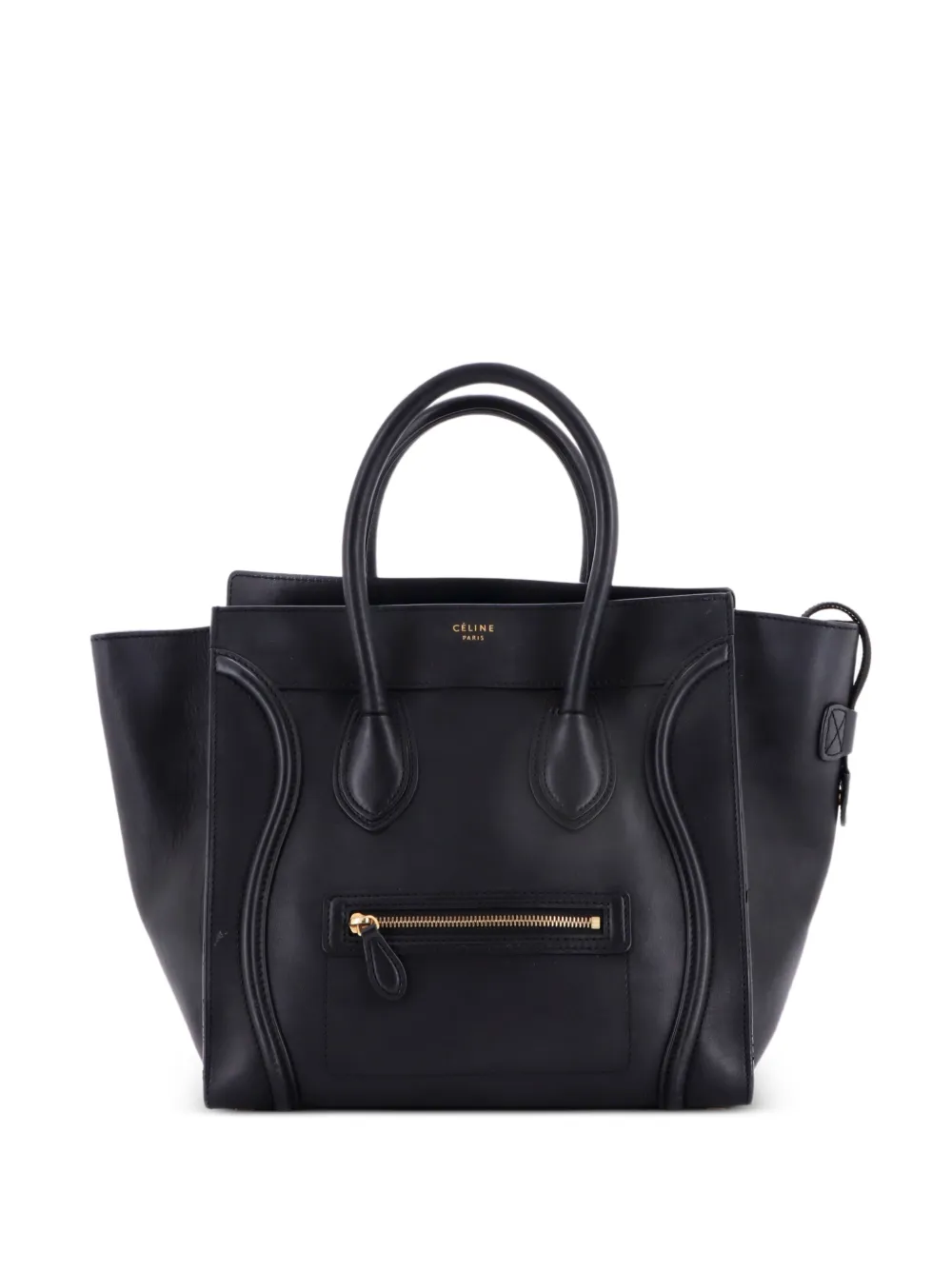 Celine Pre-Owned Luggage Bag Smooth Leather Mini tote bag - Nero