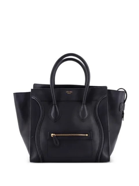 Celine Pre-Owned Luggage Bag Smooth Leather Mini tote bag