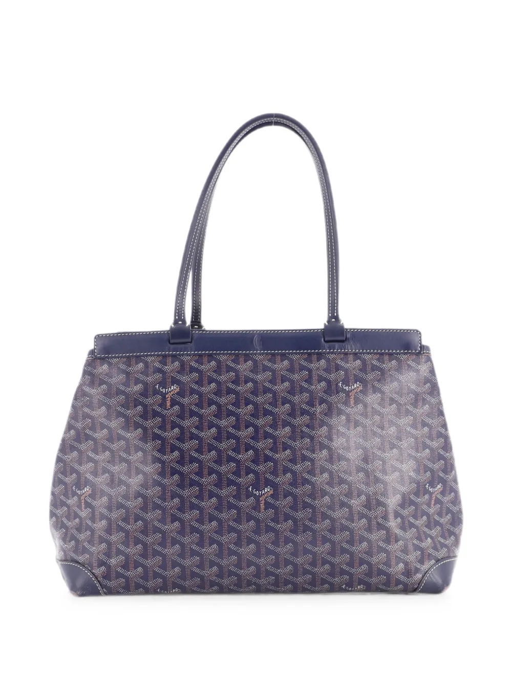 Goyard Pre-Owned Bellechasse Bag Coated Canvas PM tote bag - Blu