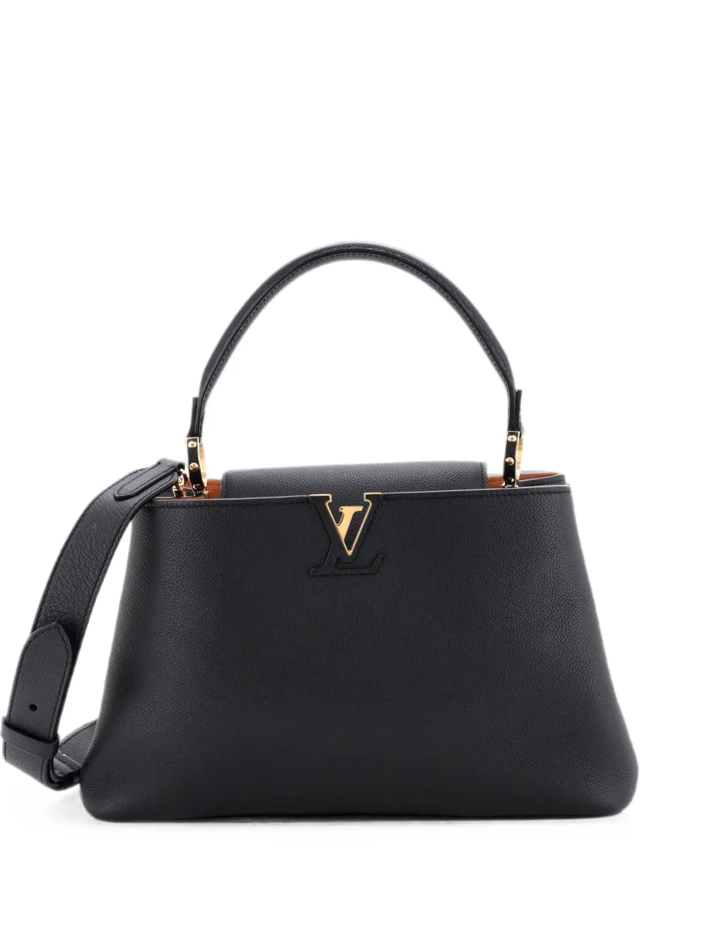 Louis Vuitton Pre-Owned Capucines Souple Bag Leather MM shoulder bag - Nero