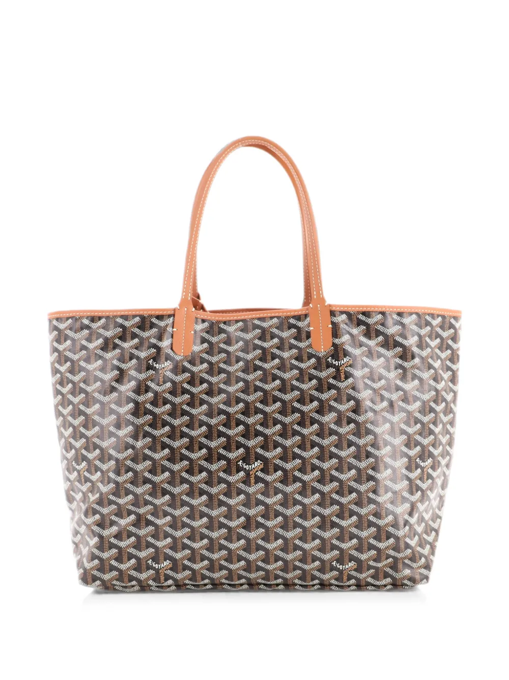 Goyard Pre-Owned Saint Louis Coated Canvas PM tote bag - Braun