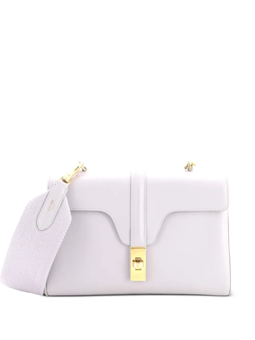 Celine Pre-Owned Soft 16 Bag Smooth Calfskin Teen shoulder bag - Blu