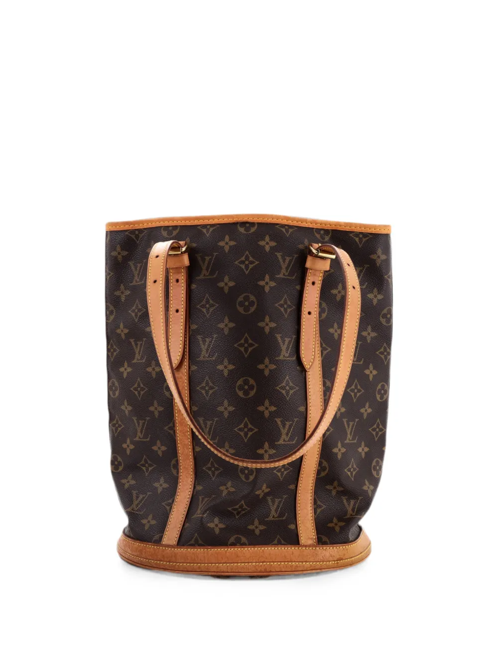 Louis Vuitton Pre-Owned Monogram Canvas GM bucket bag - Braun