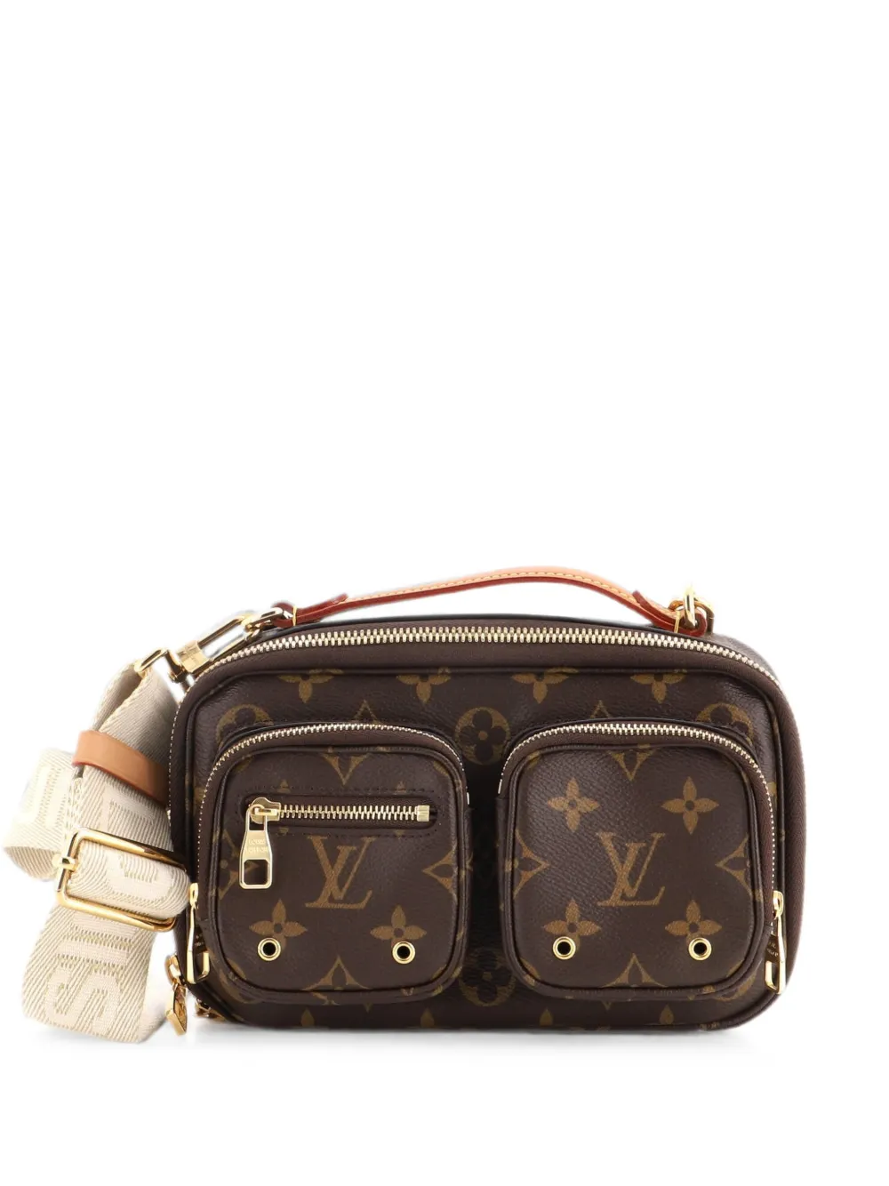 Louis Vuitton Pre-Owned Utility Monogram Canvas crossbody bag - Marrone