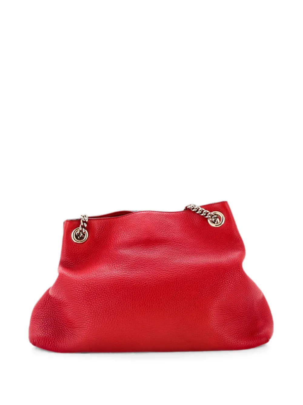 Gucci Pre-Owned Soho Chain Strap Leather Medium shoulder bag - Rosso