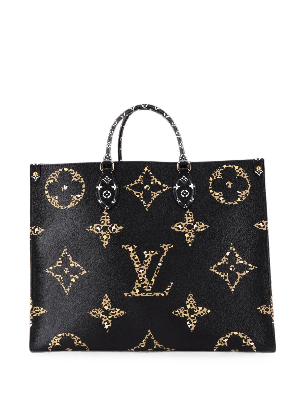 Louis Vuitton Pre-Owned OnTheGo Limited Edition Jungle Monogram Giant GM tote bag - Nero