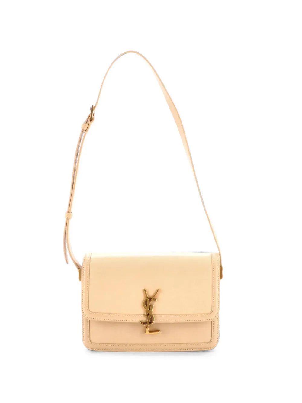 Saint Laurent Pre-Owned Solferino Bag Leather Medium shoulder bag - Toni neutri