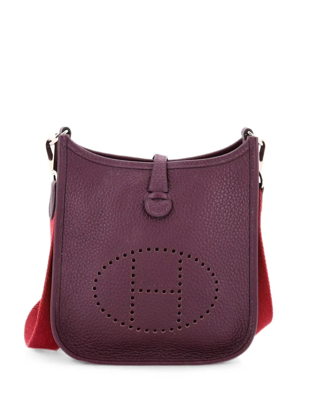 Hermès Pre-Owned Evelyne Bag Gen III Clemence TPM crossbody bag - Violett