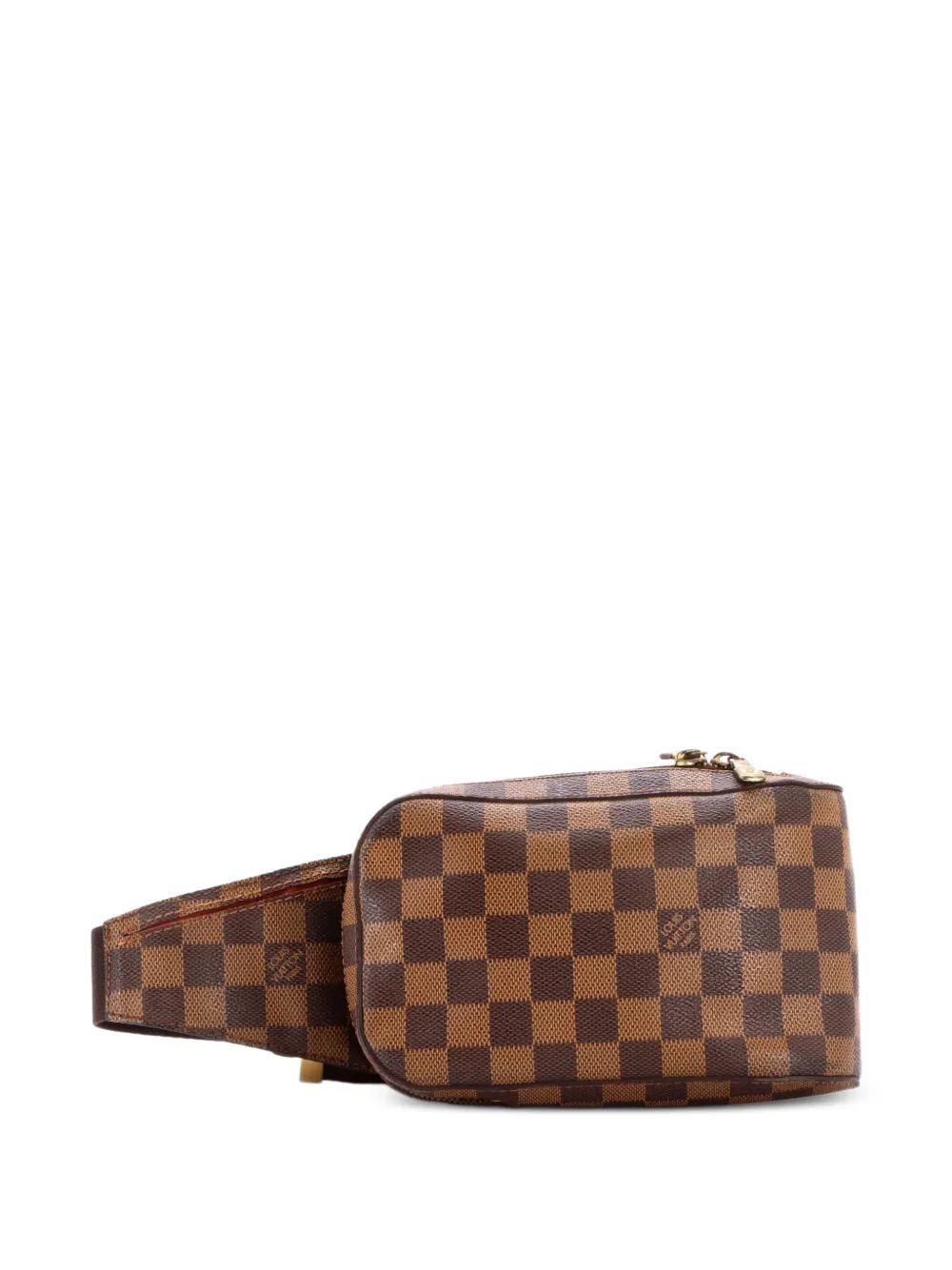 Louis Vuitton Pre-Owned sac banane Geronimos Damier - Marron Louis Vuitton Pre-Owned sac banane Geronimos Damier - Marron