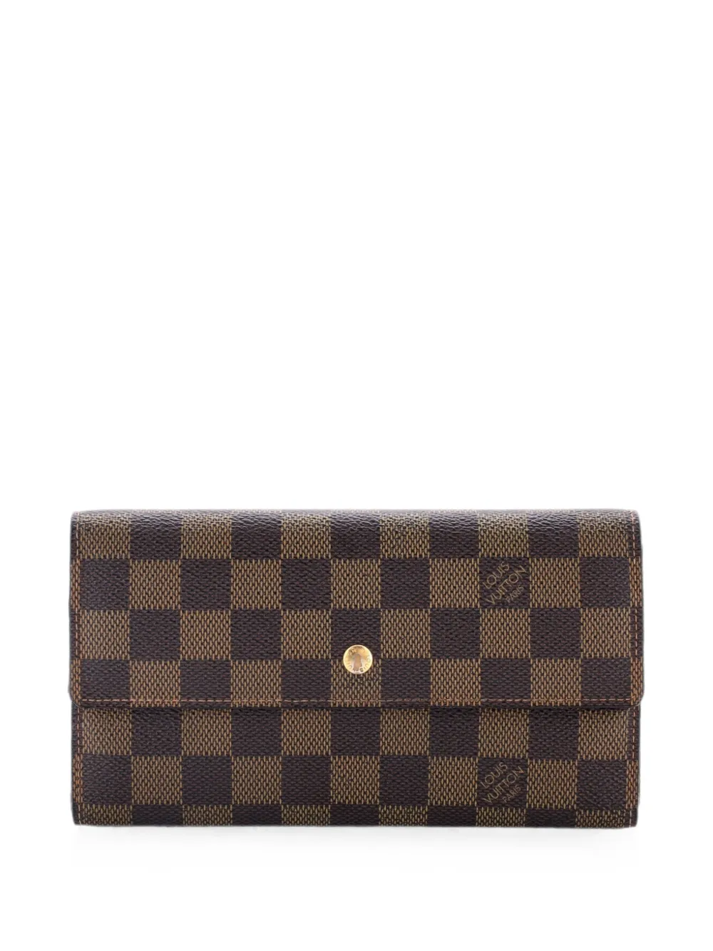 Louis Vuitton Pre-Owned Sarah Wallet Damier Compact small wallets - Braun