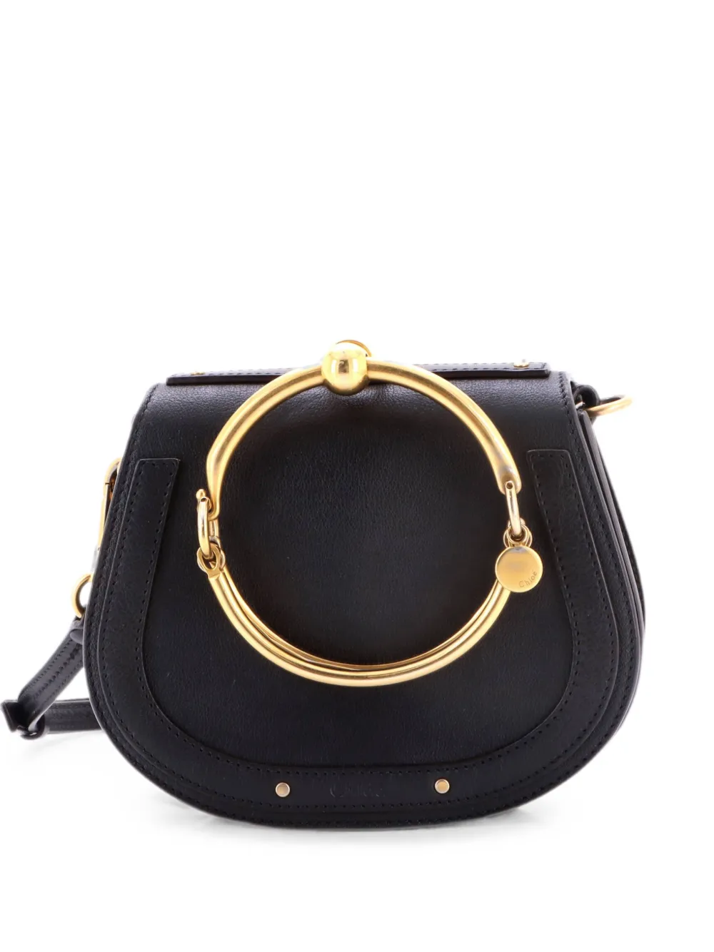 Chloé Pre-Owned Nile Leather Small crossbody bag - Schwarz