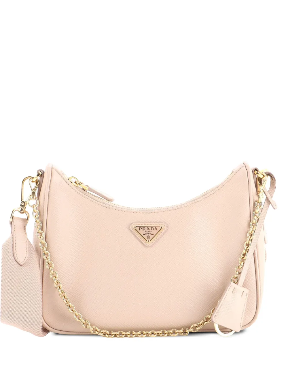 Prada Pre-Owned Re-Edition 2005 Shoulder Bag Saffiano Leather Small crossbody bag - Toni neutri