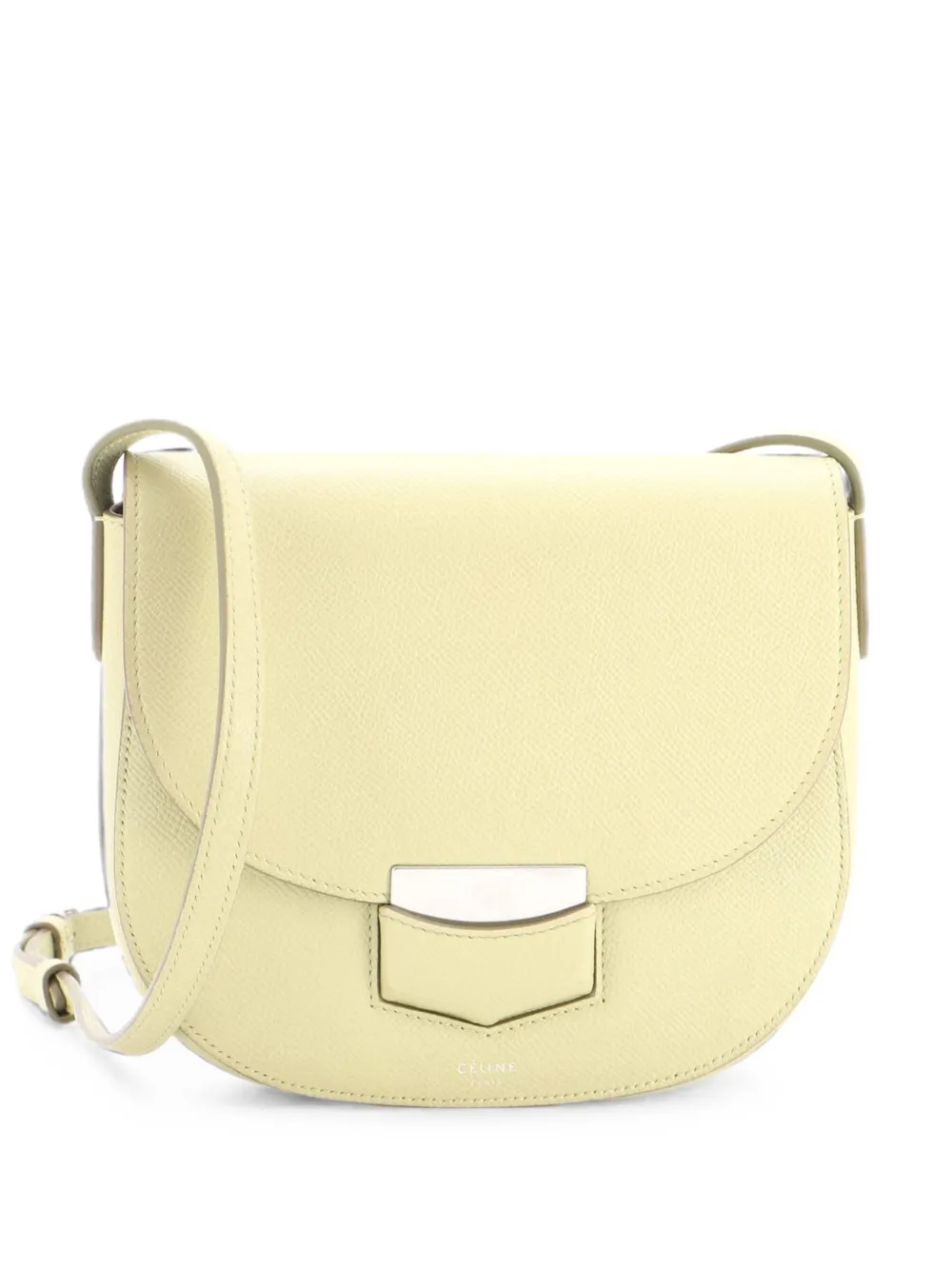 Celine Pre-Owned Trotteur Grainy Leather Small crossbody bag - Grün