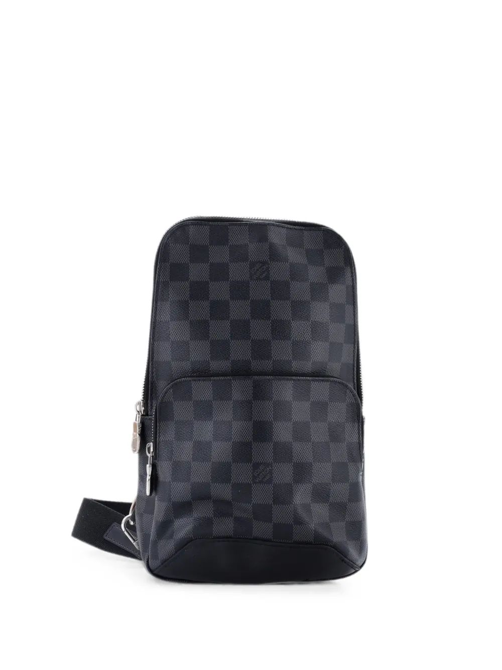 Louis Vuitton Pre-Owned Avenue Sling Bag Damier Graphite crossbody bag - Nero