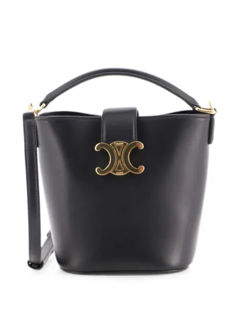 Celine Pre-Owned Louise Bag Leather Small bucket bag