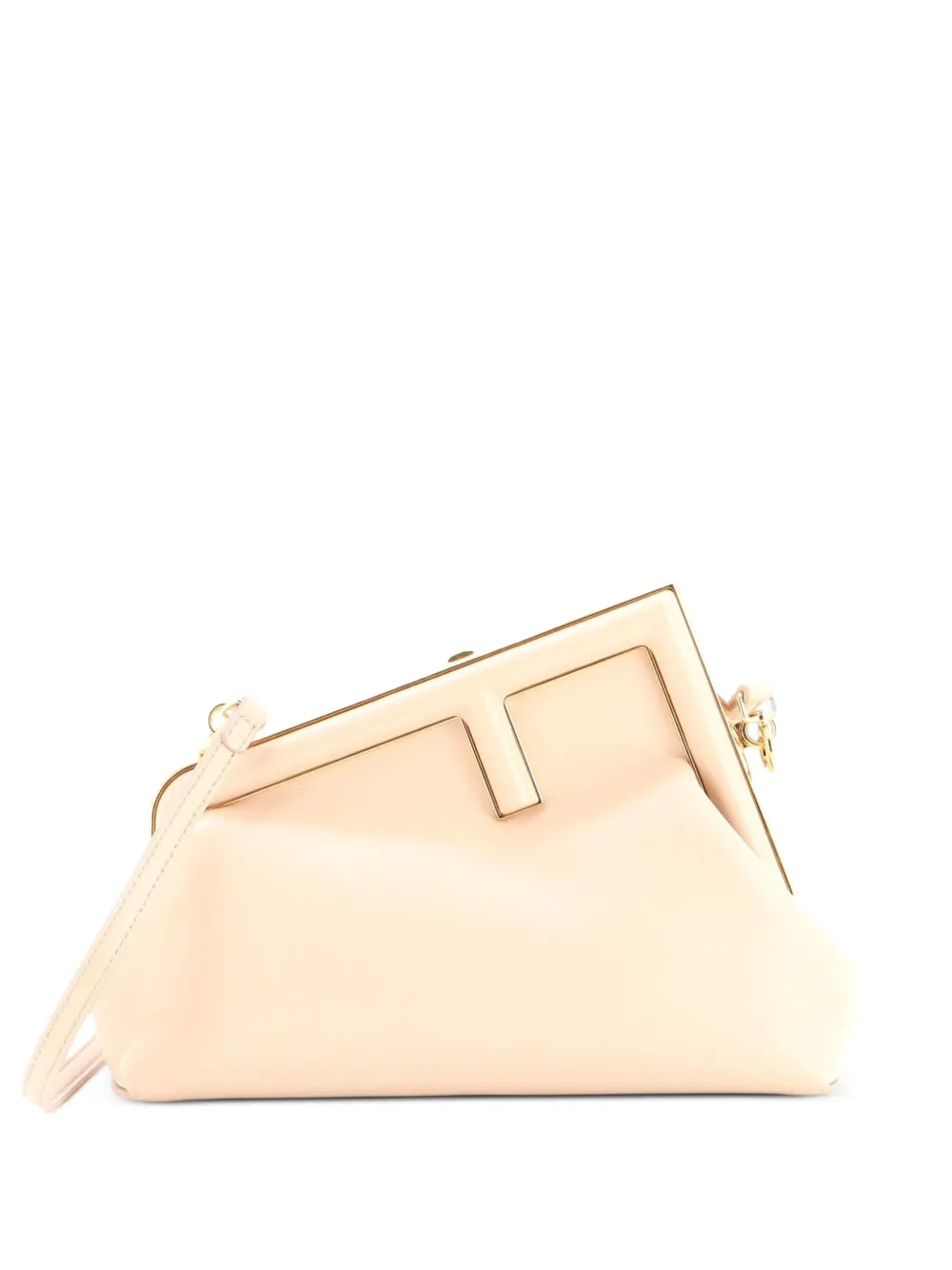 Fendi Pre-Owned First Bag Leather Small clutch bag - Toni neutri