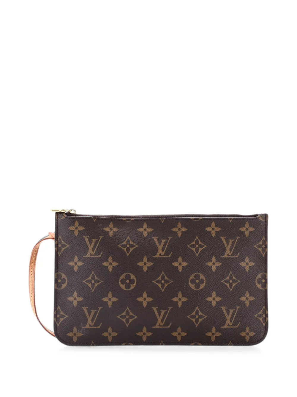 Louis Vuitton Pre-Owned Neverfull Pochette Monogram Canvas Large pouch - Marrone