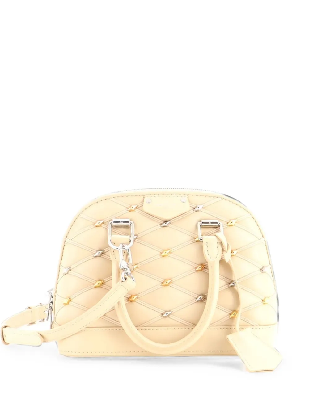 Louis Vuitton Pre-Owned Alma Handbag Studded Malletage Leather BB shoulder bag - Toni neutri