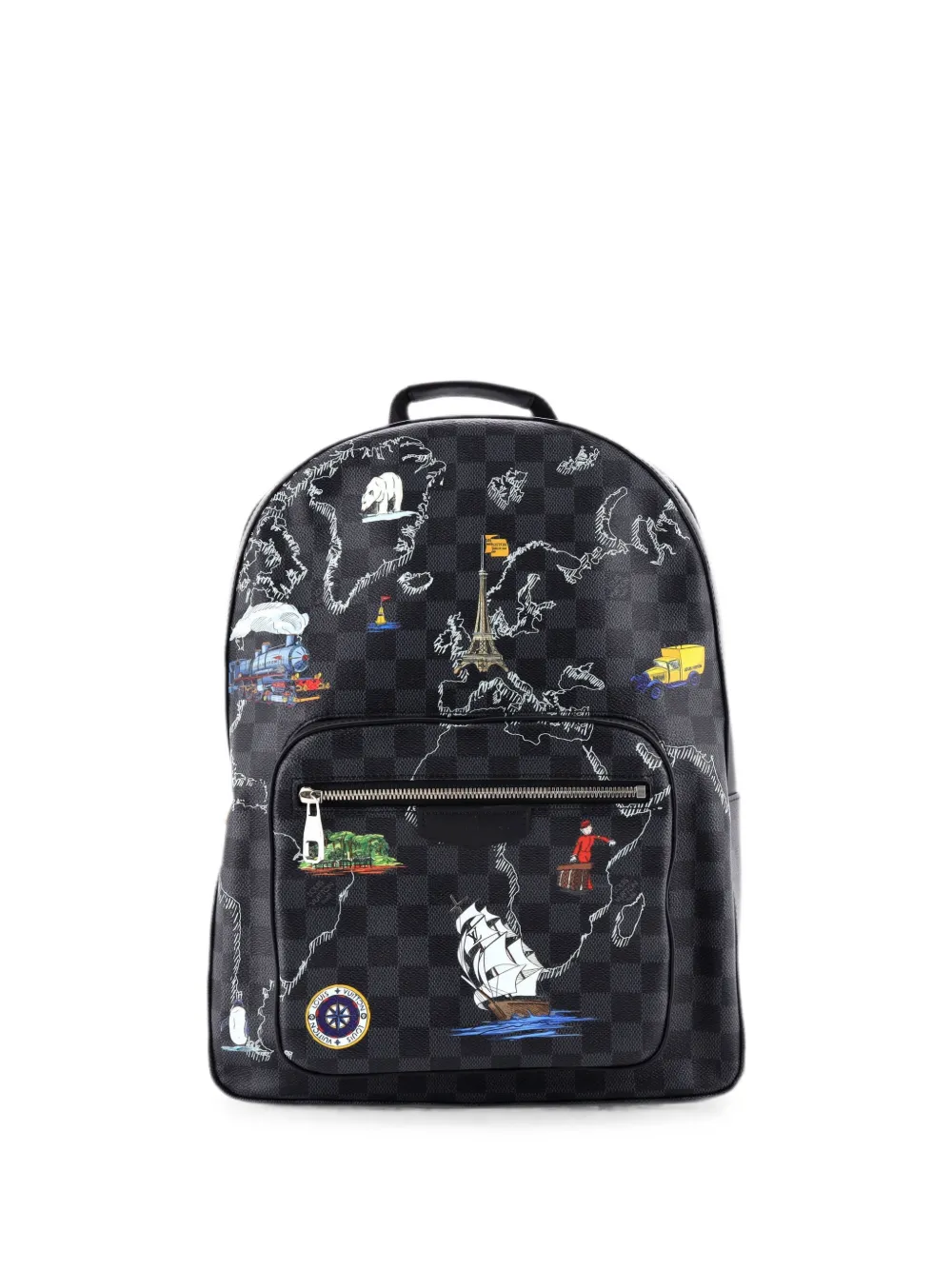 backpack leather outnet Globetrotter - Full-grain a zippered front pocket Everyday Backpacks LOUIS VUITTON Discovery Backpack Spool Length:300 yds