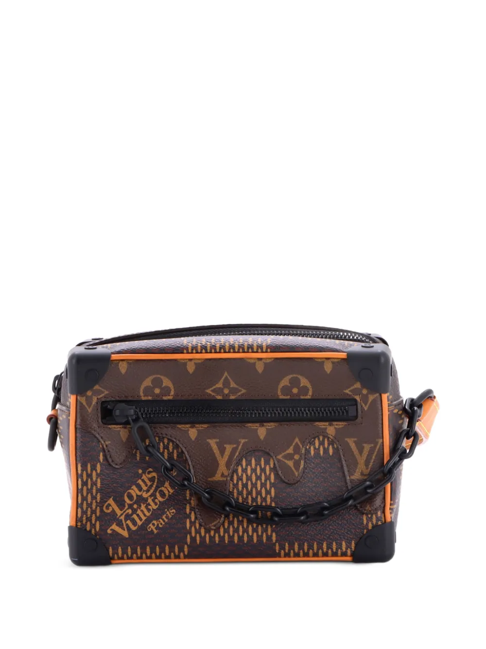 Louis Vuitton Pre-Owned Nigo Soft Trunk Bag Limited Edition Giant Damier and Monogram Canvas Mini crossbody bag - Marrone