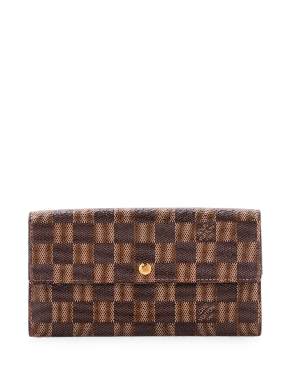 Louis Vuitton Pre-Owned Sarah Wallet Damier Compact small wallets - Marrone