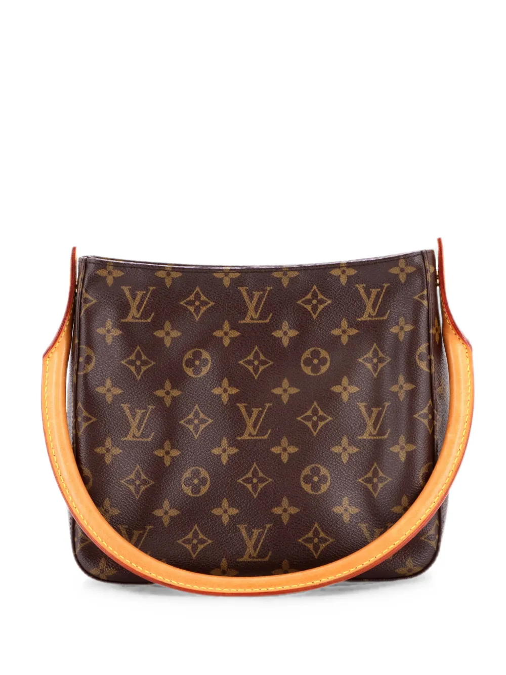 Louis Vuitton Pre-Owned Looping Handbag Monogram Canvas MM satchel - Braun
