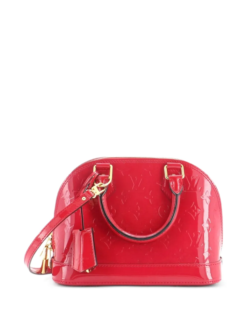 Louis Vuitton Pre-Owned Alma Handbag Monogram Vernis BB shoulder bag - Rosa