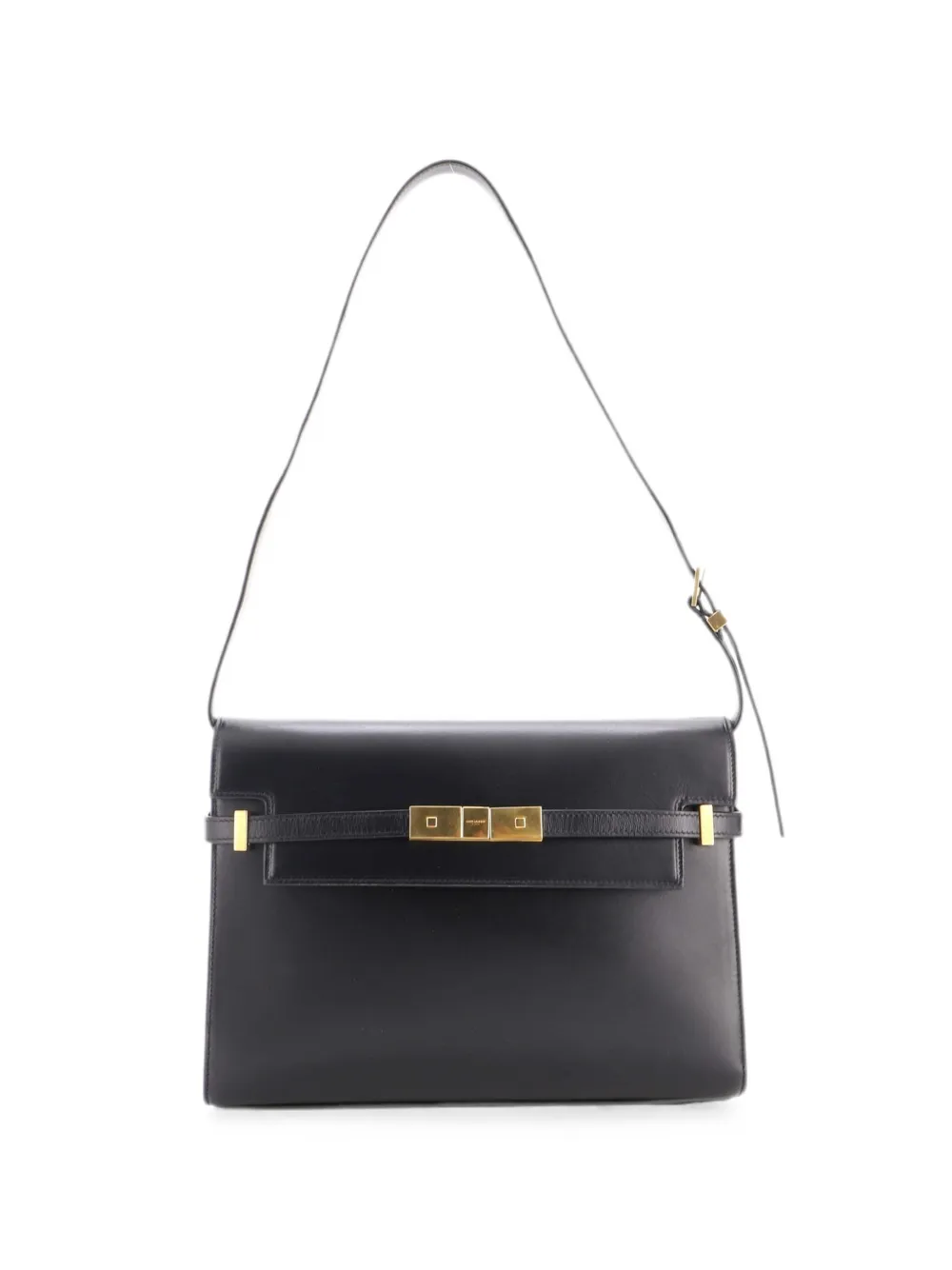 Saint Laurent Pre-Owned Manhattan Leather Medium shoulder bag - Schwarz