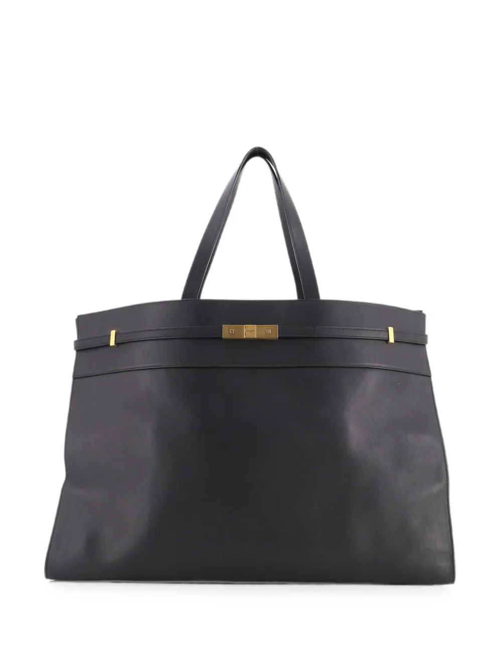 Saint Laurent Pre-Owned Manhattan Leather Large tote bag - Schwarz