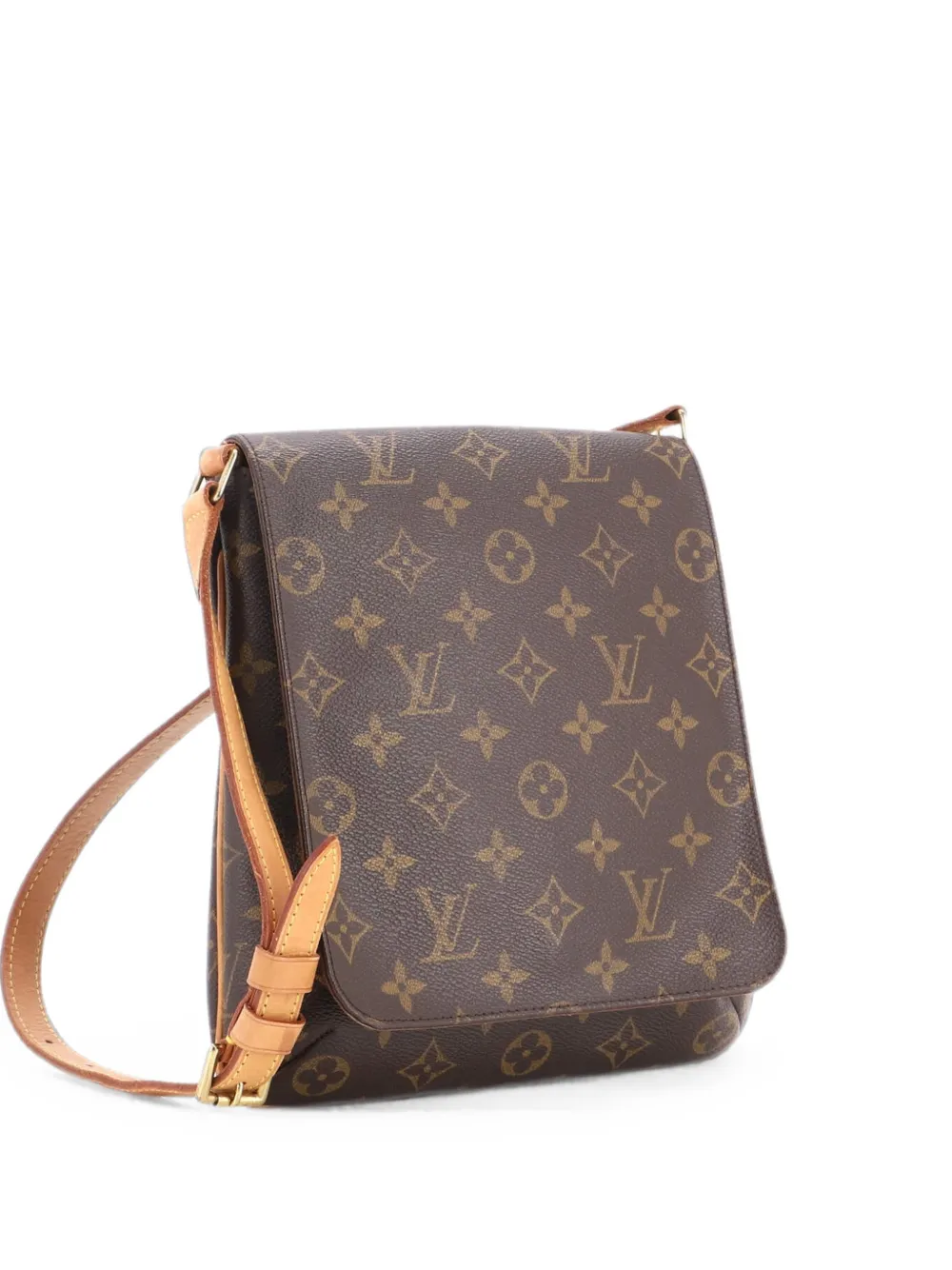 Louis Vuitton Pre-Owned Musette Salsa Handbag Monogram Canvas PM shoulder bag - Braun