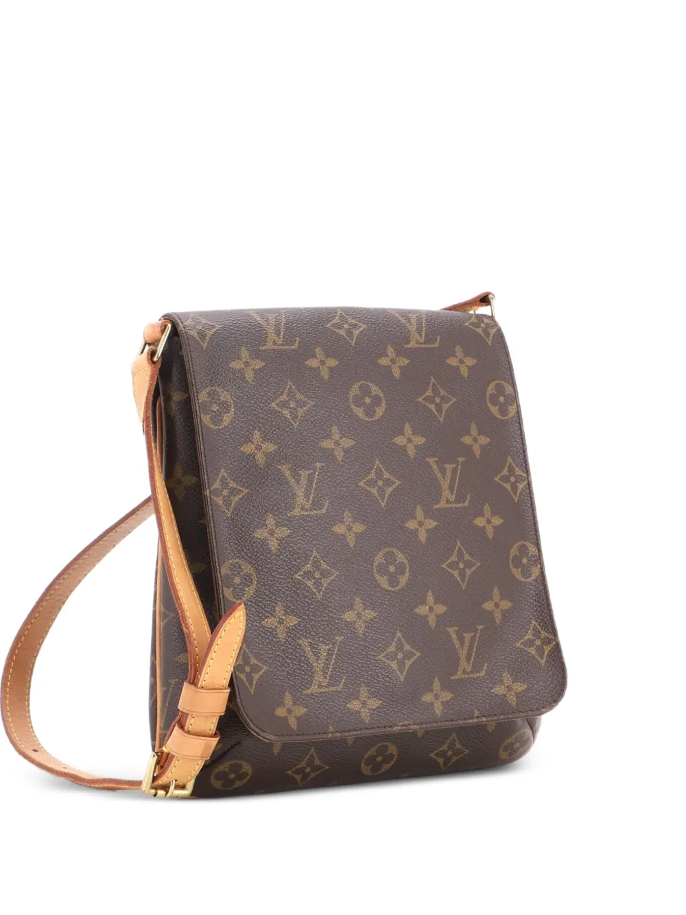 Louis Vuitton Pre-Owned Musette Salsa Handbag Monogram Canvas PM shoulder bag - Braun