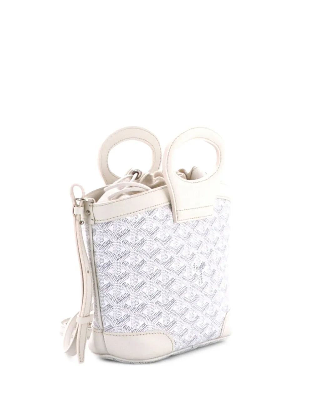 Goyard Pre-Owned Beluga Bag Coated Canvas Mini tote bag - Bianco