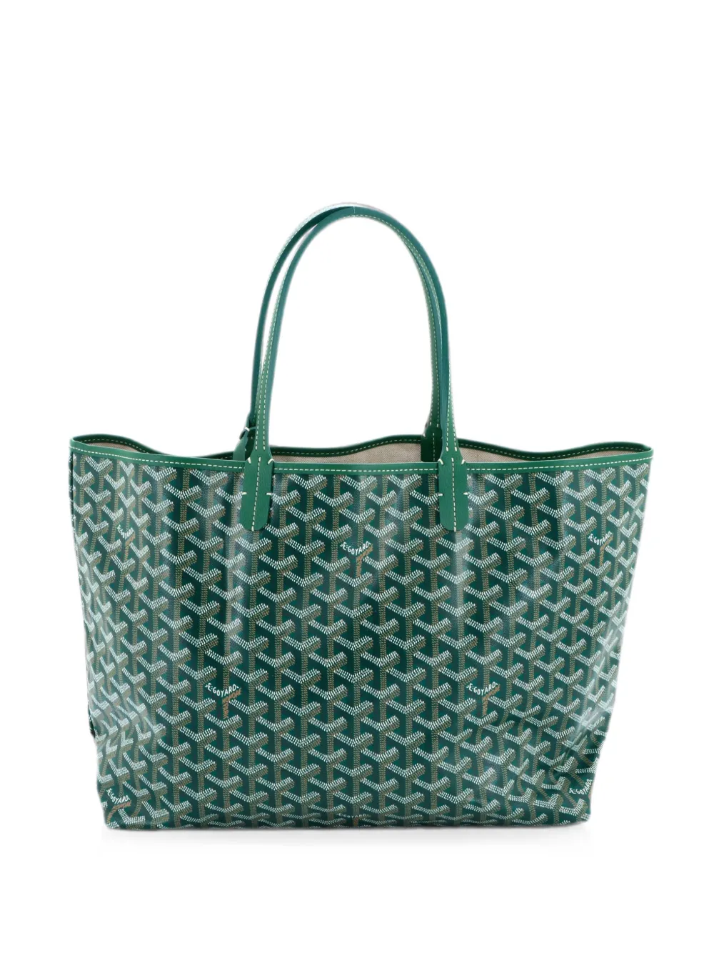 Goyard Pre-Owned Saint Louis Coated Canvas PM tote bag - Grün