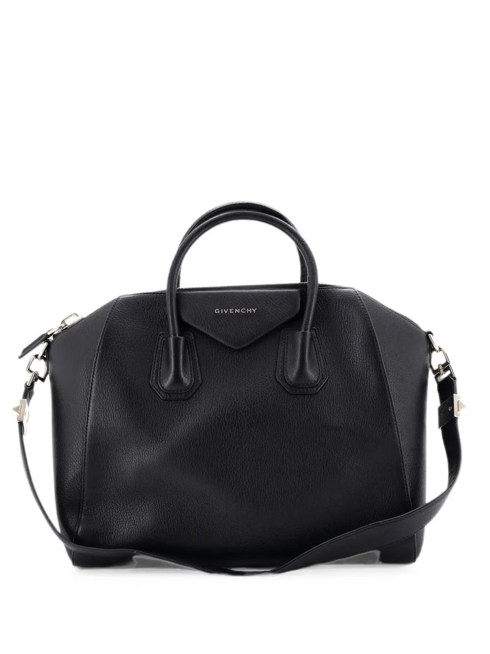 Givenchy Pre-Owned Antigona Bag Leather Medium satchel - Nero