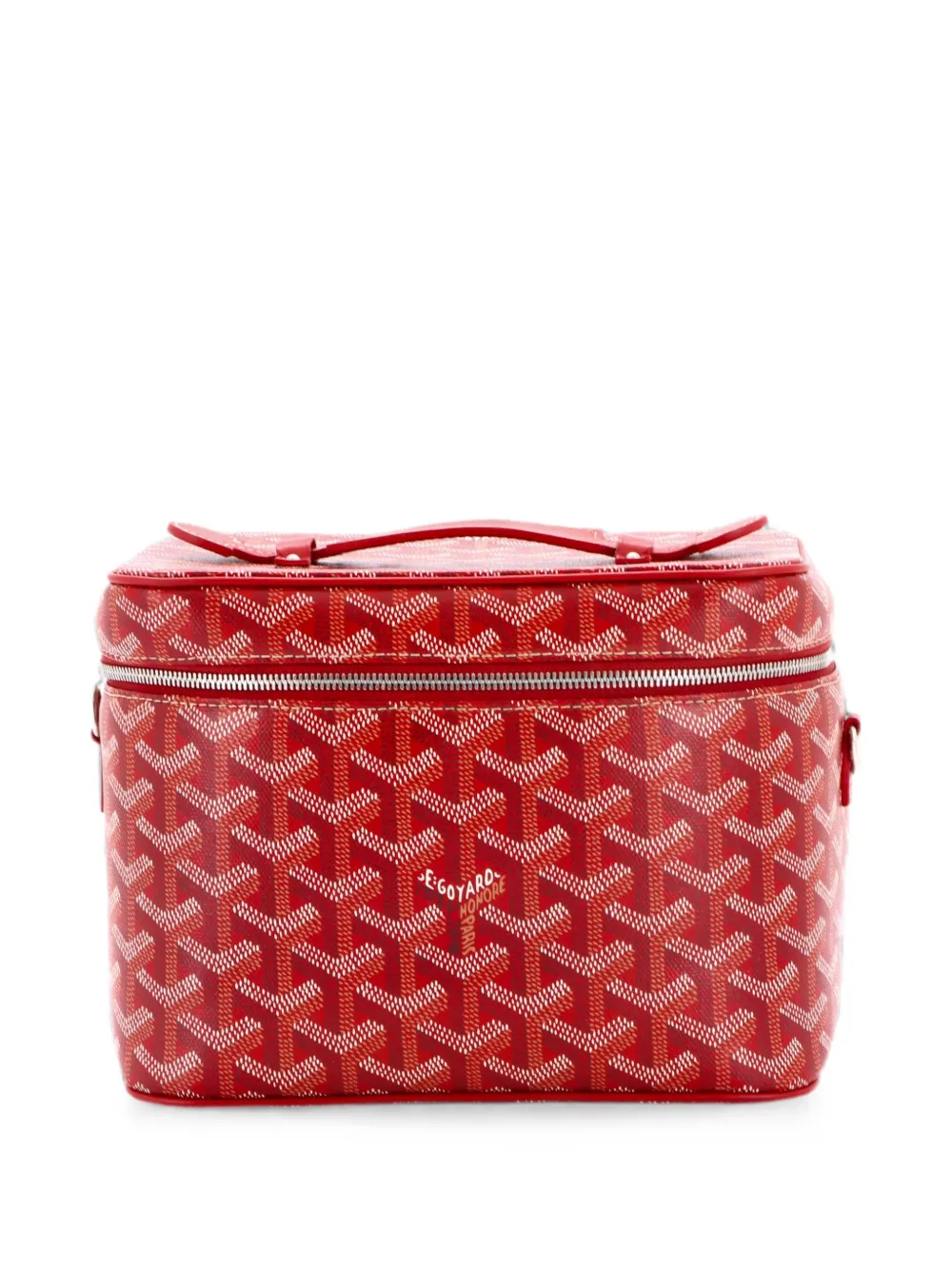 Goyard Pre-Owned Muse Vanity Case Coated Canvas pouch - Rot