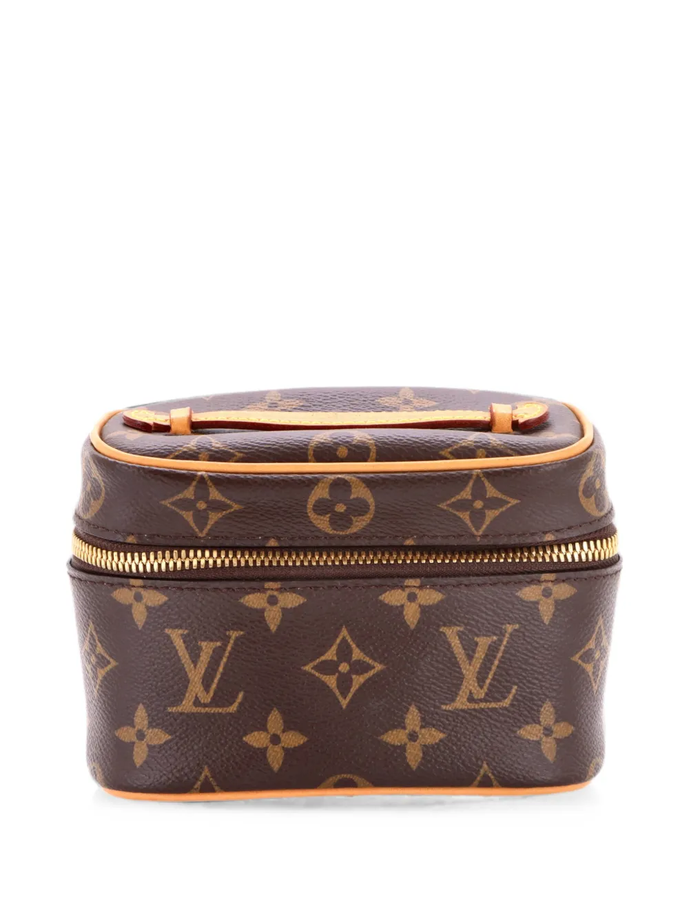 Louis Vuitton Pre-Owned Nice Vanity Case Monogram Canvas Nano pouch - Marrone