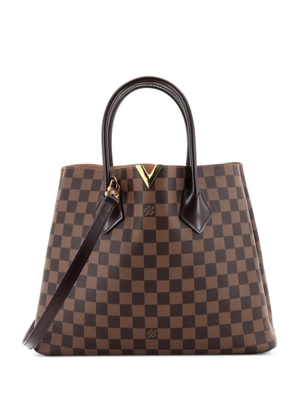 Louis Vuitton Pre-Owned Kensington Handbag Damier tote bag - Brown