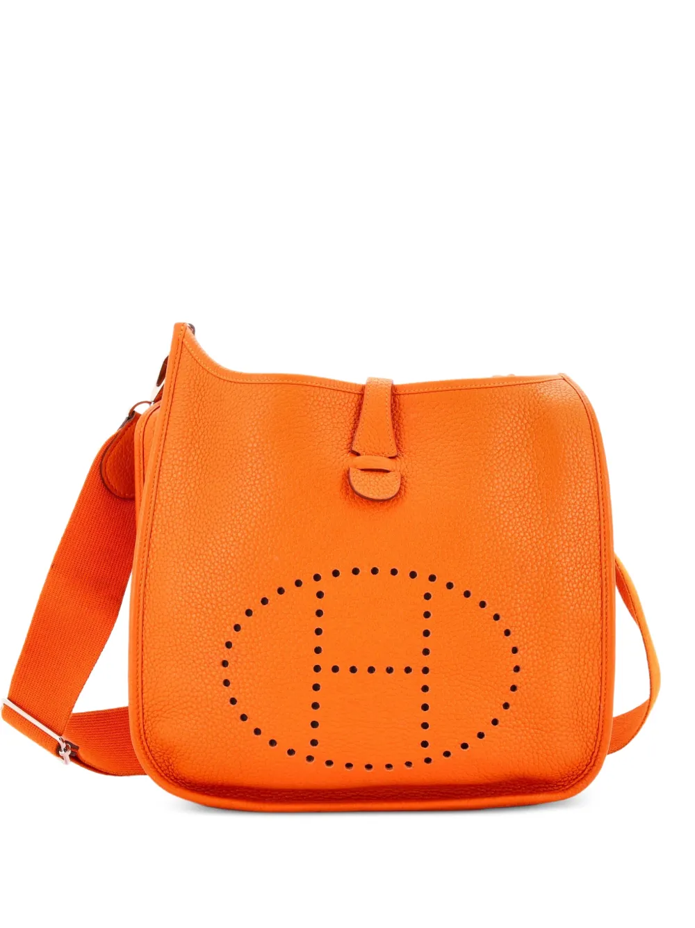 Hermès Pre-Owned Evelyne Bag Gen III Clemence PM crossbody bag - Arancione