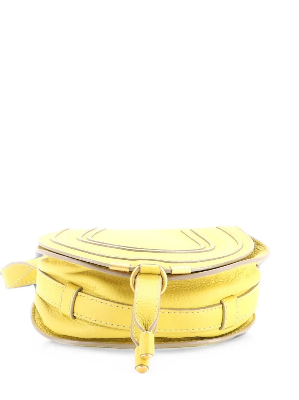 Chloé Pre-Owned Marcie Leather Small crossbody bag - Gelb