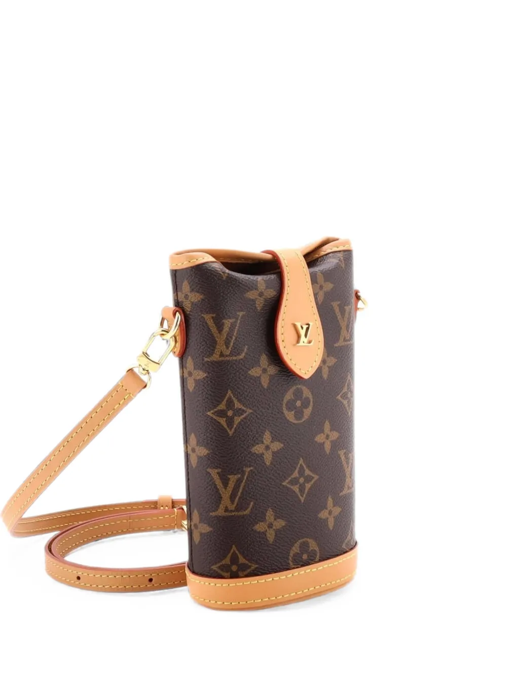 Louis Vuitton Pre-Owned Fold Me Pouch Monogram Canvas crossbody bag - Braun