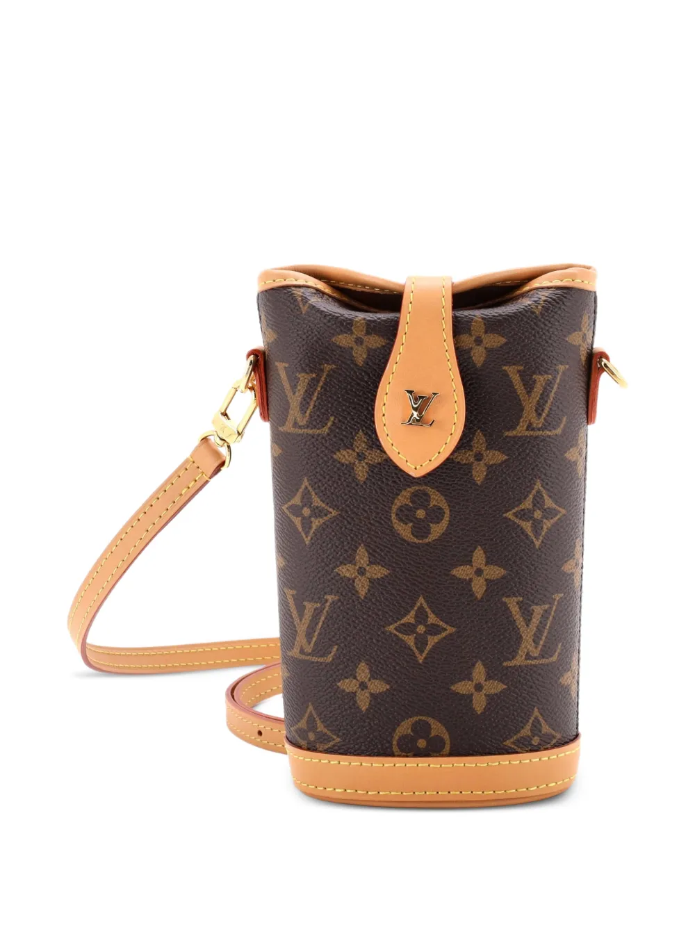 Louis Vuitton Pre-Owned Fold Me Pouch Monogram Canvas crossbody bag - Braun