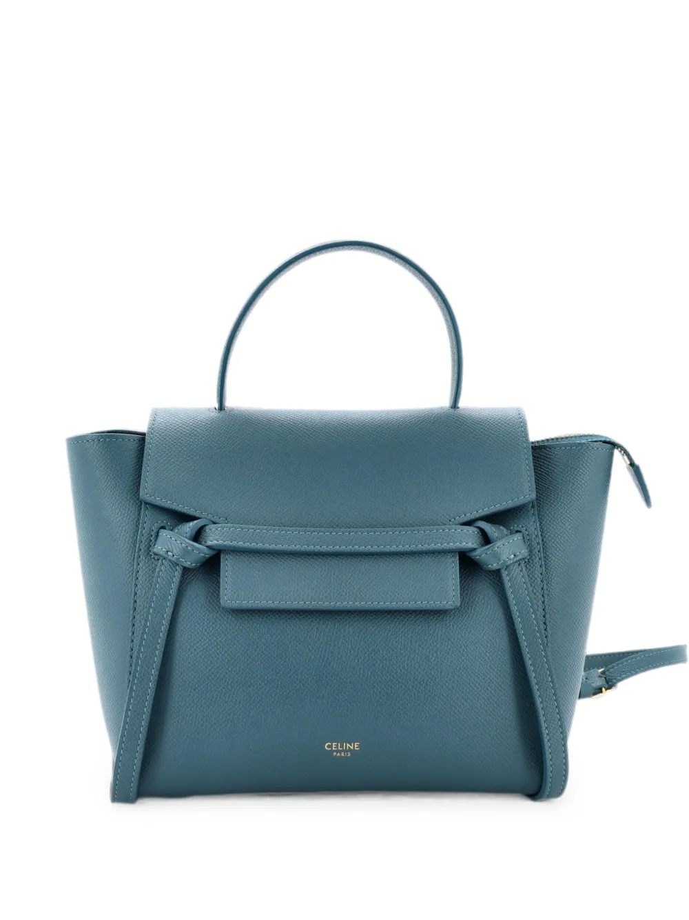 Celine Pre-Owned Belt Bag Textured Leather Nano shoulder bag - Grün