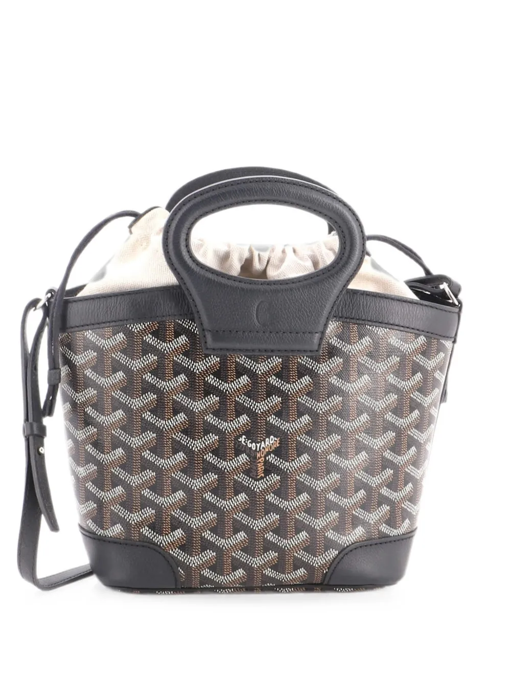 Goyard Pre-Owned Beluga Bag Coated Canvas Mini tote bag - Schwarz