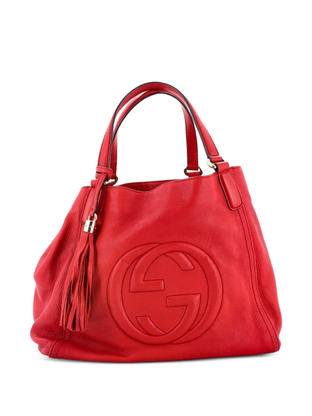 Gucci Pre-Owned Soho Leather Medium shoulder bag - Rosso