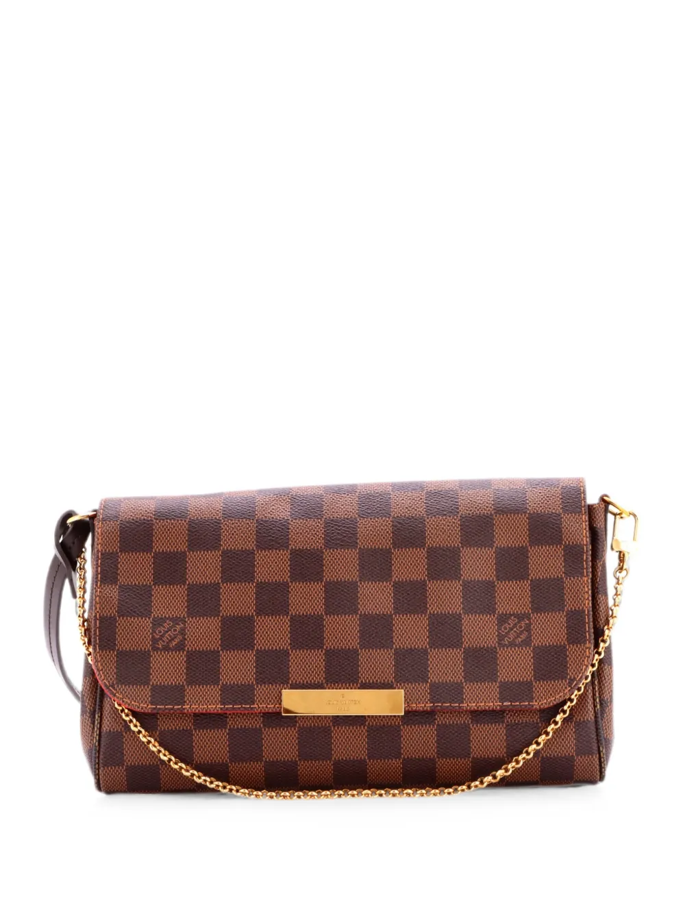 Louis Vuitton Pre-Owned Favorite Handbag Damier MM crossbody bag - Marrone