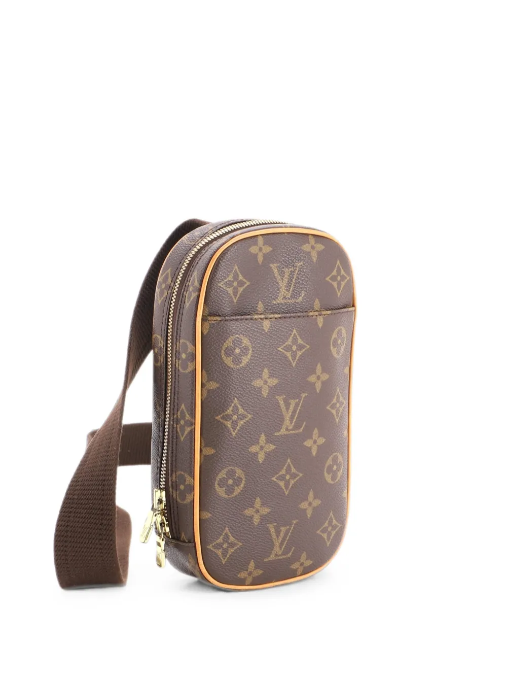 Louis Vuitton Pre-Owned Pochette Gange Monogram Canvas belt bag - Marrone
