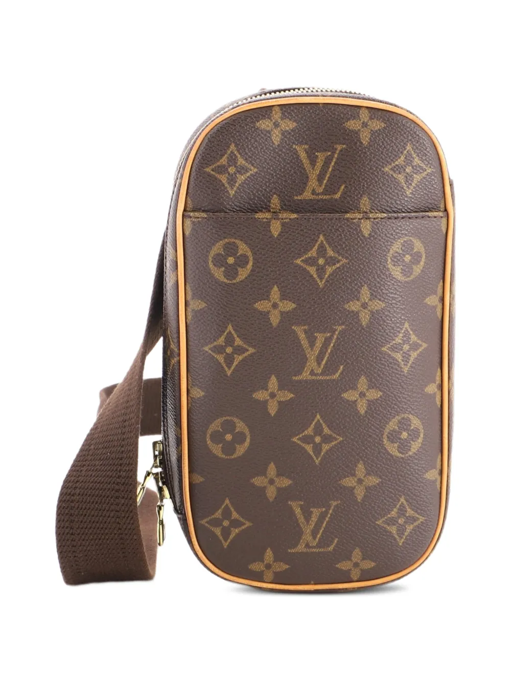 Louis Vuitton Pre-Owned Pochette Gange Monogram Canvas belt bag - Marrone