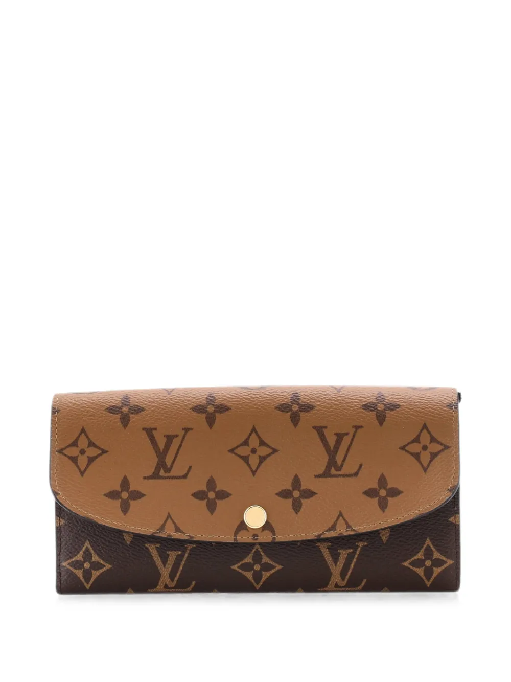 Louis Vuitton Pre-Owned Emilie Wallet Reverse Monogram Canvas small wallets - Braun