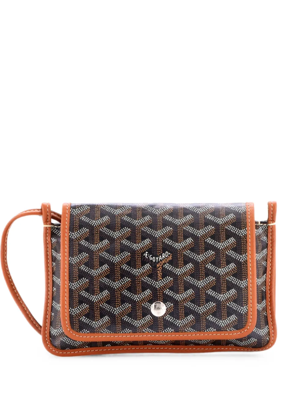 Goyard Pre-Owned Plumet Clutch Wallet Coated Canvas crossbody bag - Schwarz